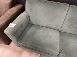 2,5 zits bank Mira Olijf groen